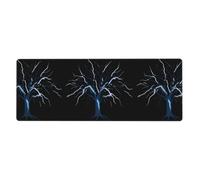 MSRHIUEF Lightning Struck Down Tree Pattern Extra Large Mouse pad Mousepad 12x31.5in for Office Gaming Learning