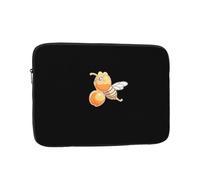 MSRHIUEF Little bee Eating Honey Stamp Portable Laptop Sleeve Case - Shockproof Portable Laptop Sleeve Bag 17 inch for Men and Women Business Travel, Office Daily Use