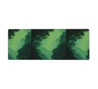 MSRHIUEF Misty Forest Pattern Extra Large Mouse pad Mousepad 12x31.5in for Office Gaming Learning