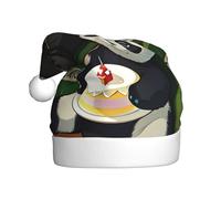 MSRHIUEF pandas of Father and son Pattern Christmas Hat for Adult Festive Celebrations as a Gift for Men and Women