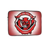 MSRHIUEF red Devil Football Stamp Portable Laptop Sleeve Case - Shockproof Portable Laptop Sleeve Bag 10 inch for Men and Women Business Travel, Office Daily Use