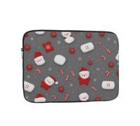 MSRHIUEF Red Hat Snowman Stamp Portable Laptop Sleeve Case - Shockproof Portable Laptop Sleeve Bag 12 inch for Men and Women Business Travel, Office Daily Use