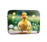 MSRHIUEF Yellow Duckling Stamp Portable Laptop Sleeve Case - Shockproof Portable Laptop Sleeve Bag 13 inch for Men and Women Business Travel, Office Daily Use
