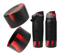 MSRIBYIQ Silicone Boot 2Pcs, Compatible with Owala Star Wars FreeSip Insulated Stainless Steel Water Bottle 30oz and 32oz Anti Scratch Anti-Slip Protective Sleeve Bottom Bumper Protector