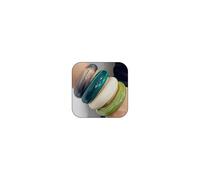 MSSIEJEW Acrylic Resin Chunky Bangle Bracelets for Women Resin Irregular Bangle Wrap Bracelete Acrylic Bangles Irregular Geometric Plastic Bracelets for Women, 5 UK, no gemstone