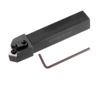 MSSNR 2020K12 CNC Lathe Tool Holder for External Turning, Right Hand Boring Cutter with 45° Cutting Angle, 20mm x 20mm Square Shank, Carbon Steel Workholding for Machining Cast Iron