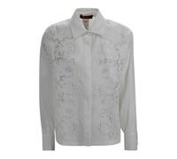 Mstcali Boxy Ramie Shirt - female - Max Mara Studio - Shirts - White - L - Blouses & Shirts L