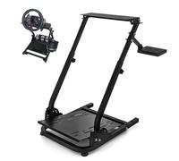 Mstge Racing Wheel Stand, Height Adjustable Driving Simulator Cockpit, Steering Wheel Stand Compatible with Logitech G920, G25, G27, G29 Gaming Cockpit