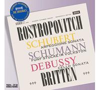 Mstislav Rostropovich Benjamin Britten - Schubert/Schumann/Debussy: Works for Cello & Piano (DECCA The Originals)