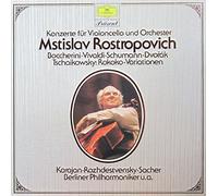 Mstislav Rostropovich - Cellokonzerte von Boccherini, Vivaldi, Schumann und Dvorak [Vinyl Schallplatte] [2 LP Box-Set]