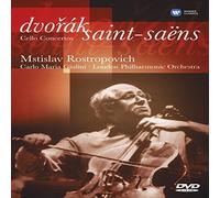 Mstislav Rostropovich - Dvorák: Cello Concerto in B Minor Op. 104 / Saint-Saëns: Cello Concerto in B Minor Op. 104 [DVD] [2007] [NTSC]