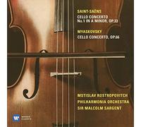 Mstislav Rostropovich - Miaskovsky: Cello Concerto; Saint-Saëns: Cello Concerto No. 1