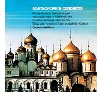 Mstislav Rostropovich & Paris - Russian Orchestra Works