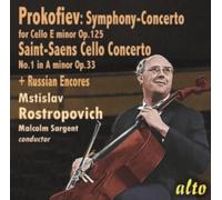 MSTISLAV ROSTROPOVICH: ROSTROPOVICH: CONCERTOS (PROKOFIEV. SAIN - CD BRAND NEW