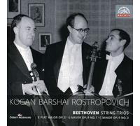 Mstislav Rostropovich - String Trios [New CD]