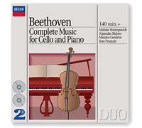 Mstislav Rostropovich Sviatoslav Richter Maurice Gendron Jean Franaix - Beethoven: Complete Music for Cello & Piano