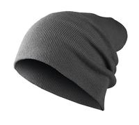 MSTRDS Basic Flap Beanie Winter Knit Hat Long Jersey Slouch MD KMA Masterdis