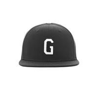 MSTRDS Boys' Cap Letter Snapback A Kids - Black - One Size