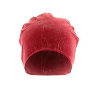 MSTRDS Stonewashed Jersey Beanie, Unisex_Adult, Beanie, 10485, red, Standard Size