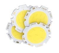 Msuidie COB LED chip, Light-Emitting diode, Bridgelux chip 3W 5W 7W 10W 2828 CRI80 Warm/Natural/White for DIY Cob Led Bulbs, 10 pcs-Natural White 2828_Cold White ：10W 300mA 30-33V
