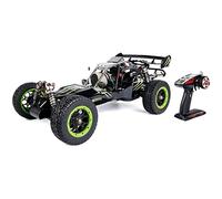 Msuiiixcccc 1:5 Scale High Speed 70km/h 4WD 45CC Gasoline-Powered Off-Road RC Car Remote Control Truck Radio Controlled Off-Road Racing Car Monster Truck RTR (Green)