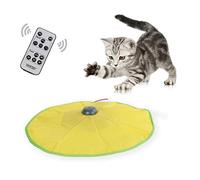 MSUN Interactive Cat Toys V5 w/Remote and Rechargeable Batteries, Durable Smart Motorized Undercover Mouse Exercise Toy for Indoor All Ages Cats