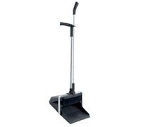 MSV 100070.01 Folding Shovel with broom plastic black 30 x 10 x 85 cm