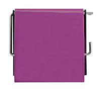 MSV 141909 Toilet Roll Holder - Paper Clips in polystyrene, Purple, 30 x 20 x 15 cm