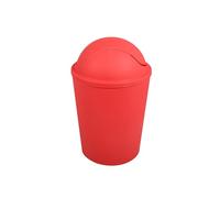 MSV AKO 5.5L Waste Bin with Red Flip Lid, 5.5 L
