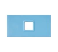 MSV "Alba Colour Palettes, Light Blue, 4-Piece