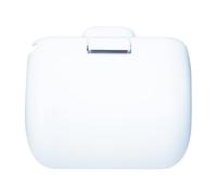 MSV "Basic Wall Toilet Paper Holder, White