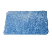 MSV Bath mat 80x50 cm of Acrylic in blue, Fabric, 80 x 50 cm