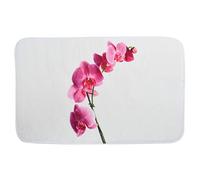 MSV Bath mat Lanyu 45x75cm in white, Microfibre, 45 x 75 cm