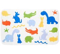 MSV Bath Mat, Multi-Colour, Unique