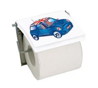 MSV "Blue XS Toilet Paper Holder, Multi-Colour