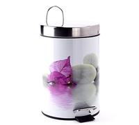 MSV "Borneo Pedal Bin, Multi-Colour, 3 Litre