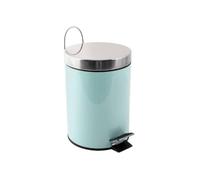 MSV Brest Decorative Waste Bucket, Pastel Green, 25 x 17 cm