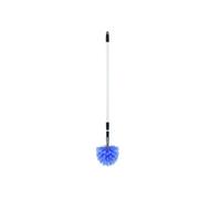 MSV Brush with handle telescopic round plastic - 1 piece - Random color - 30 x 20 x 15 cm