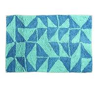 MSV "Calula Cotton Bath Mat, Blue, 50 x 80 cm
