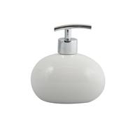 MSV Ceramic Java Soap Dispenser, White