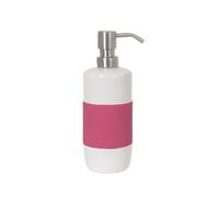 MSV Ceramic Moorea Soap Dispenser, Pink