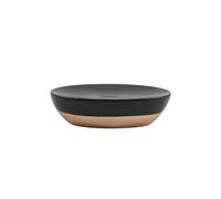 MSV Ceramic Soap Dish Amman Black & Gold