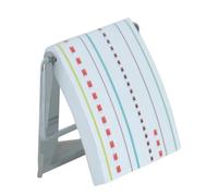 MSV "Color Rain Stainless Steel/MDF Toilet Paper Holder, Silver