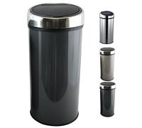 MSV Design Pedal Bin with Inner Bucket Odourproof 30 Litres with Touch Automatic and Inner Bucket Anthracite