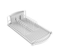 MSV Dish Drainer with Tray in Matt White Steel