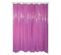 MSV "Dots Shower Curtain, Violet