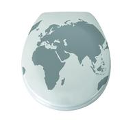 MSV Duroplast with World Soft Close Toilet Seat, Multi-Colour