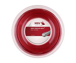 MSV Focus-Hex String Reel - Red, 1.27 Mm