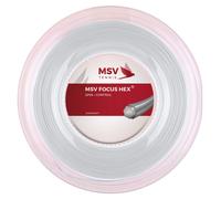 MSV Focus-Hex String Reel - White, 1.18 mm