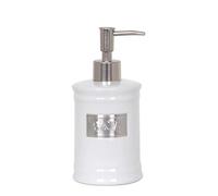 MSV France Adelaide Soap and Lotion Dispenser Ceramic White